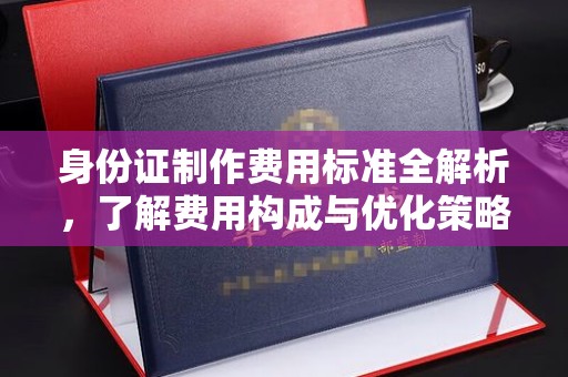 佛冈身份证制作费用标准全解析，了解费用构成与优化策略
